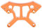 RC Dämpferbrücke vorne, Aluminiumlegierung Upgrade Teile Vorderradaufhängung für RC 1/5 HPI Rennwagen Baja RC Car(Orange)