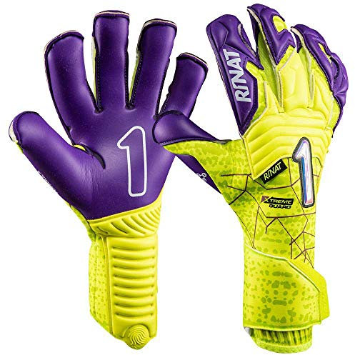Rinat Torwarthandschuh Xtreme Guard PRO, Neongelb/Lila, 11, 1XTGUPAA50-506-223