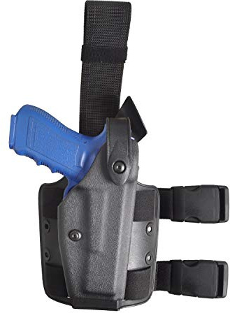 SAFARILAND® 6004 Taktisches Oberschenkelholster (schwarz, rechts H&K MK23)