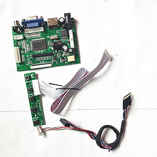 Fit B156XTN02.0/1/2/3/4 WLED LVDS 40-Pin 15.6 1366 * 768 2AV HDMI-Compatible+VGA LCD LED controller board (B156XTN02.2)
