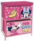 ARDITEX Disney Minnie Mouse Kinderregal mit 3 Stoffboxen für Bücher, Spielzeug, Bälle, Kleidung, Schuhe, 53 x 30 x 60 cm