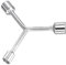 sourcing map Y Type 3 Way Hex Socket Wrench, 13mm 16mm 18mm Combination Repair Spanner Tool, 3-inch