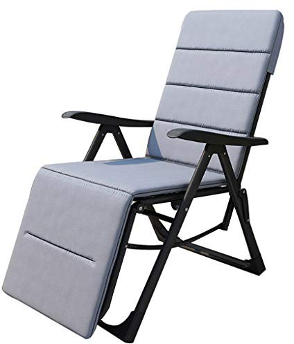 RALIRA Relaxsessel Zero Gravity Chairs Verstellbare Sonnenliegen Reclining GBeach Chair Sonnenliege mit Wattepad zum Sitzen und Liegen im Freien auf der Terrasse mit doppeltem Verwendungs