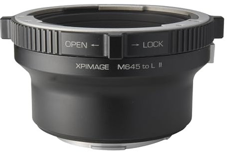 XPIMAGE Objektivadapterring, kompatibel mit Mamiya 645-Objektiv für Leica- oder Panosonic-L-Mount-Kameras