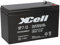 XCell XP7-12 Batterie au plomb F2 12 V 7 Ah Pb 6,3 mm
