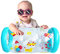 QARIDO Aufblasbare Babyrolle | Krabbelspielzeug für Kleinkinder Baby Anfänger,Baby Krabbelrolle Spielzeug für Babys, Baby Krabbelspielzeug für die frühe Entwicklung Krabbel Fitness Babyspielzeug