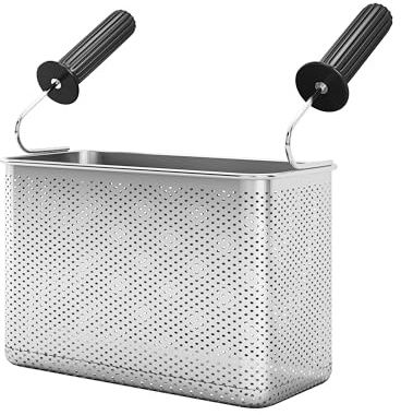 METRO Professional Pastakocher-Korb, Edelstahl, 12,8 x 22,8 x 15 cm, Silber