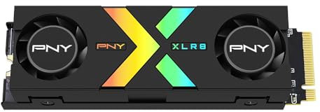 PNY SSD Interne CS3150 XLR8 Gaming Epic-X RGB™ 2TB M.2 NVMe avec dissipateur RGB - M280CS3150XHS-2TB-RB