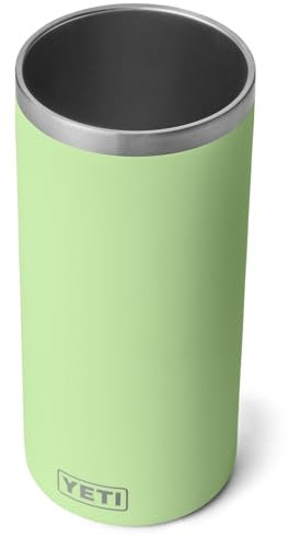 YETI Rambler Wine and Champagne Chiller, Stainless Steel Insulated, Key Lime