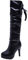 WKAYsIV Invernali-Impermeabili-Pelliccia-Stivaletti Stivali Alti sopra Il Ginocchio Gambale Zeppa Platform Plateau Zip Laterale Invernali Donna Estivi 38 30.99