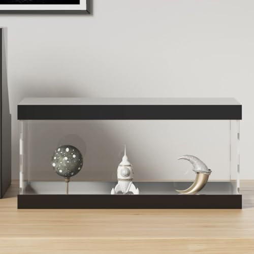 ShGaxin Vitrine Transparent 30x15x14 cm Acryl, Glasvitrine, Vitrinenschrank, Schrank, Display Case, Sammlervitrine, Glassvitrinenschrank - 154922