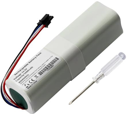 ANTIEE 5600mAh Vacuum Cleaner Battery Compatible with Find Mova L600 (rzls4) Cordless Vacuum Cleaner Total Clean Battery 14.4V