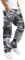 Generic Pantalon Cargo Homme Gris Clair Taille L