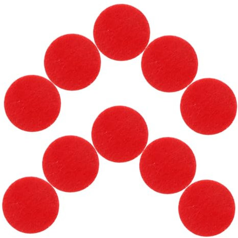 QUMIIRITY 100stücke Aromatherapie Baumwollpads Für Ätherische Öle Wiederverwendbare Runde Diffusor-Pads Für Mini-diffusoren Für Zuhause Büro Und Unterwegs