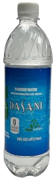 Dasani - Caja secreta de botella de agua segura con tapa a prueba de fugas y gran compartimento oculto para llaves, dinero en efectivo y objetos de valor