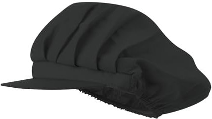 TOPTIE Cappello da chef a tesa corta da donna regolabile traspirante rete Capello da lavoro donna per cucina, ristorazione