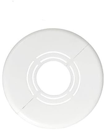 2 Stück Heizungsrohr Rosette 3 Größen in 1,Abdeckrosette Geteilt für Ø 21mm/26mm/33mm,Rohrabdeckung,Heizkörper Rosetten,Rosette Wasserhahn,Rosetten für Heizkörperrohre(Weiß,60 * 20)
