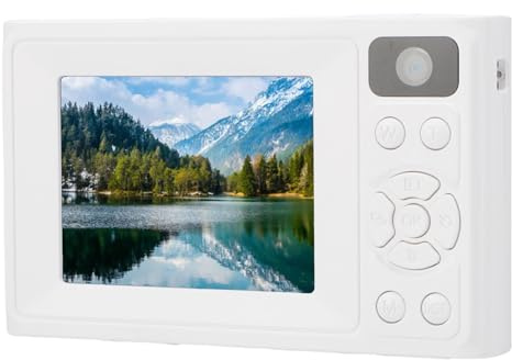 Zunate 48MP Digitalkamera für Fotografie & 4K Video, 8X Zoom Autofokus Vlogging Kamera mit 20 Filtern, 2,8 Bildschirm, Anti Shake, für Anfänger Teenager Schüler