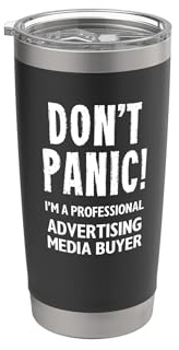 Advertising Media Buyer Stainless Steel Insulated Tumbler