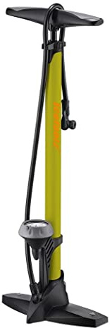 IceToolz Sport Steel Floor Pump, Green, M