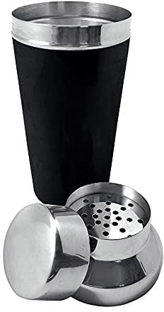 Vin Bouquet FIK 010 Cocktail Shaker 700ml made in stainless steel and covered by black rubber