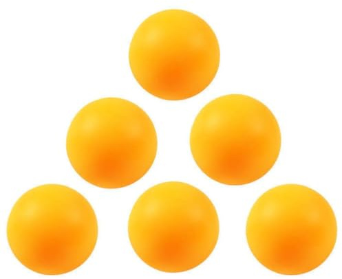 BODYLINE 6pc Orange Table Tennis Balls Kit