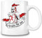 Mugs4GoodLife Kaffeetasse mit Aufschrift Praise The Sun, aus Keramik, hochwertig, 325 ml