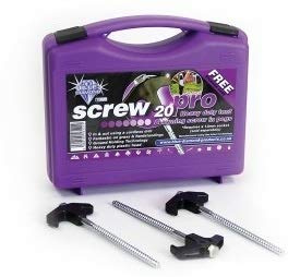 Blue Diamond Case of 20 Screw Pegs Pro 20cm