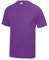 Just Cool Mens Performance Plain T-Shirt (L) (Magenta Magic)