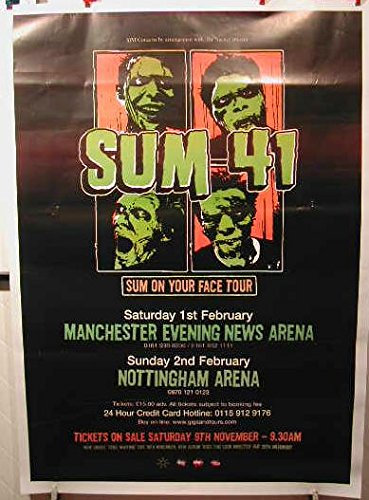 Sum 41 – 100 x 140 cm zeigt/Poster