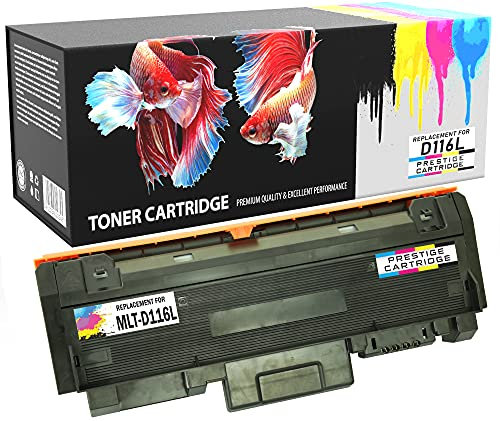 Prestige Cartridge MLT-D116L Kompatible Tonerkartusche für Samsung Xpress M2625 M2625D M2626 M2675 M2675FN M2826 M2835DW M2875 M2875FD M2885 M2885FW - 1 Schwarz
