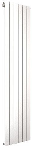 Wohnraum-Heizkörper Rom, Mittelanschluss, 200x46 cm, 1127 Watt Leistung, alpin-weiß, Design-Heizkörper für Zweirohrsysteme