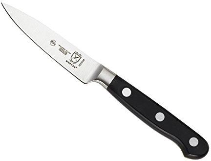 Mercer Culinary Renaissance 3.5-Inch Forged Paring Knife, Stainless Steel, Black, 4