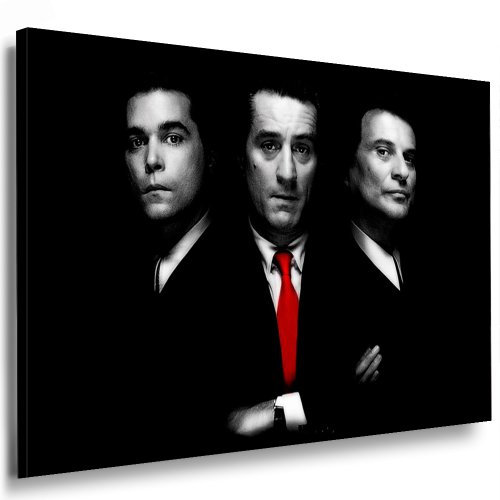 fotoleinwand24 Pop Art Leinwandbild Kunst auf Leinwand Bild 100x70cm, Wandbilder, Wohnraumdekoration, Küchen- und Wohnzimmer, Schwarz, Henry Hill, UV beständig