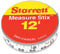 Starrett Tape Measure Stix 4M - SM412WMERL Precision Steel Imperial and Metric Measurement - Home Improvement Right-to-left Reading Long Lasting Tape