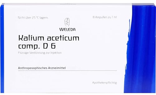 Kalium aceticum comp. D6 WELEDA Amp., 8 St. Ampullen