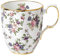 Royal Albert 100 Years 40017578 1940 English Chintz Mug 0.4L/14.1fl White, Bone China, 1 Count (Pack of 1)