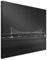 Sinus Art 50x70cm Wandbild Fotoleinwand Bild in Schwarz Weiss Panorama Bosporusbrücke Istanbul
