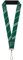 Buckle-Down Cordino-1-Stemma Serpeverde/Stripe5 Verde/Grigio Portachiavi, Multicolor, Taglia Unica Unisex-Adulto