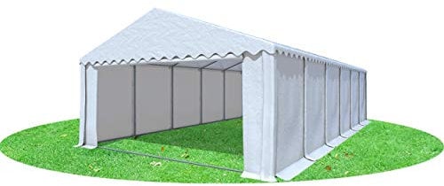Stabilezelte Partyzelt 6x12m Giant Pro PVC FR XXL geschlossen