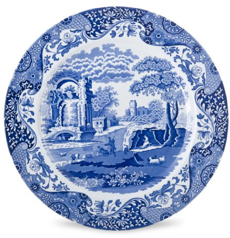 Portmeirion Home & Gifts Spode Blue Italian Buffet Plate 30cm