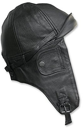 Casque Pilote en Cuir Mil-Tec