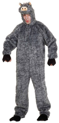 Faschingskostuem Plüschoverall Wildschwein 48/52