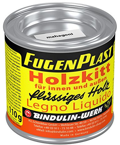 Fugenplast Holzkitt 110 g - verschiedene Farben (mahagoni)