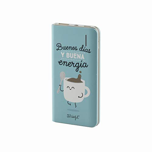 Mr. Wonderful WOA02941 - Batería externa de 4000 mAh