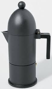 Alessi Caffettiera Cupola 9095 3 tazze Macchina da Caffè espresso in alluminio designer Italia