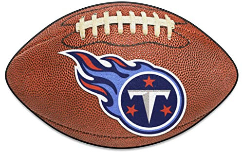 FANMATS NFL Tennessee Titans Nylon Face Football Rug