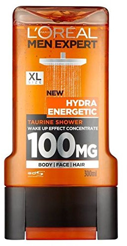L'Oréal Paris Men Expert Hydra Energy Duschgel 300 Ml (Packung mit 2)