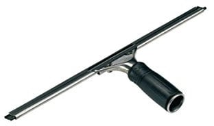 UNGER Fensterreiniger S-Wischer Hard (35 cm, Fensterabzieher, Harter Wischergummi, ideal für warme Temperaturen) SE35H
