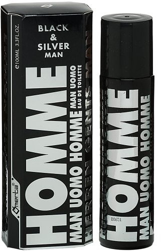 Omerta Nero e Argento Eau de Toilette per Uomo - 100 ml